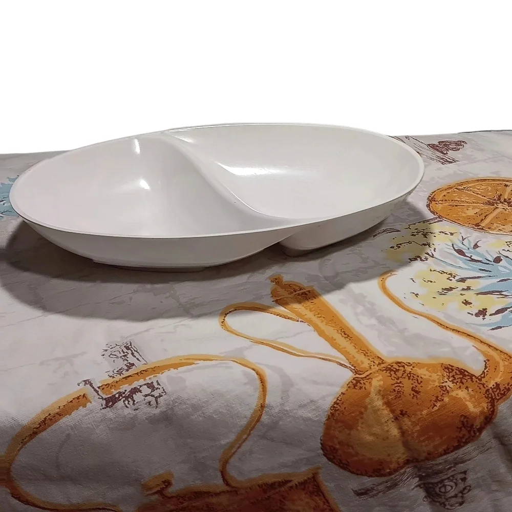 VINTAGE Melmac Divided Serving Dish Carlton